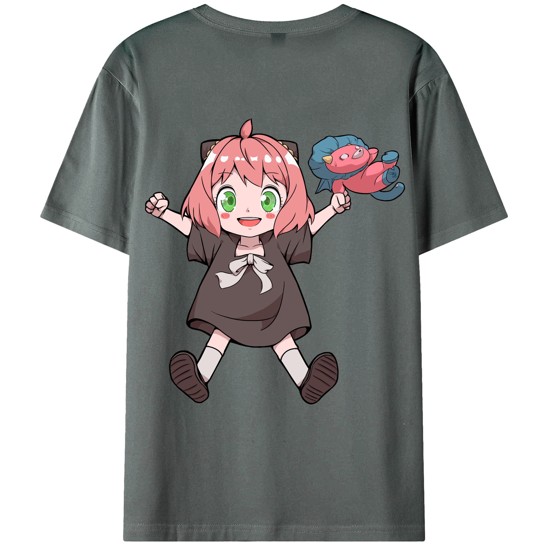 （画像用） SPY×FAMILY间谍家家酒 綿100％半袖Tシャツ（背面プリント）